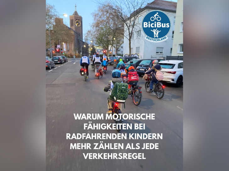 Motorische Fähigkeiten sind die Basis jeder Verkehrssicherheit. ©Bici Bus