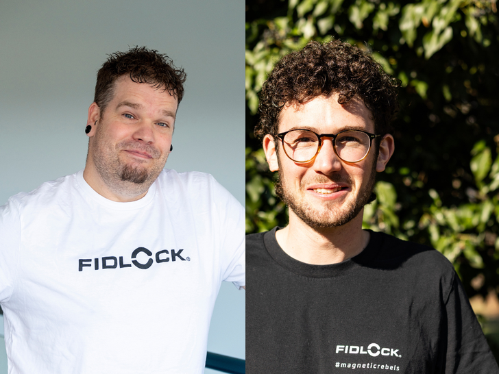 FIDLOCK stärkt Präsenz in Großbritannien (li. Kenny Wilson) und Frankreich (re. Adrien Latus)