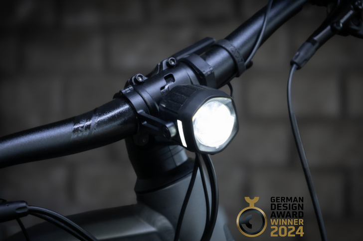 E-Bike Frontscheinwerfer „Optical 150“ überzeugt auf ganzer Linie ©Büchel