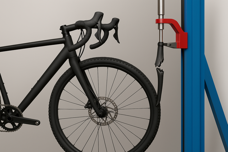 Schwachstelle Gabel: Warum Gravelbikes und S-Pedelecs besser geprüft werden müssen ©