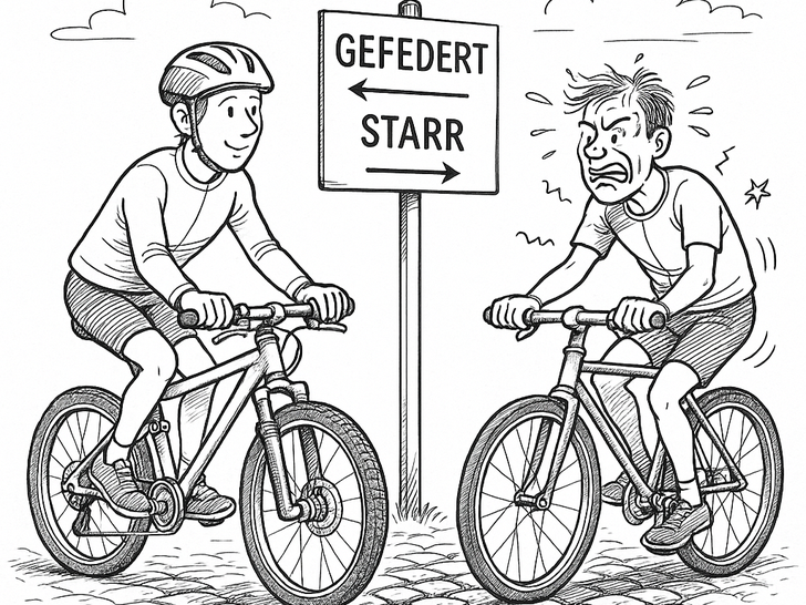 Gefedert oder Starr? ©velotech.de