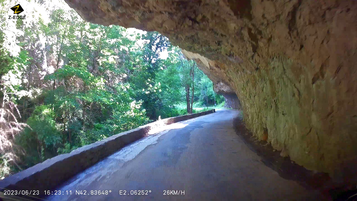 Bild: Wohnmobilreise in die Hochpyrenäen durch die Gorges du Rébenty 