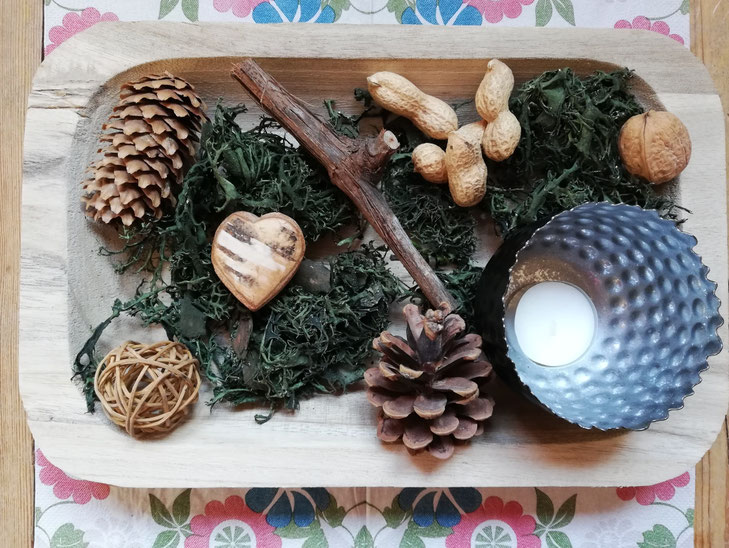 Kraftquelle, Wochenrückblick, Wochenlieblinge, Basteln mit Naturmaterialien, Naturdeko günstig, unkompliziert, einfach und schön,