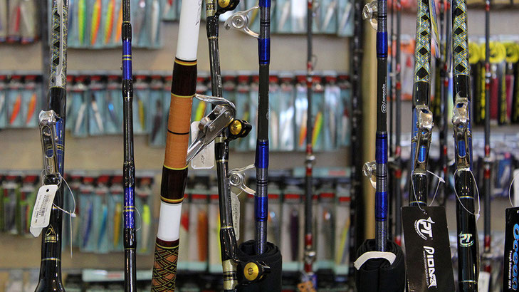 Fishing rods, Johannesburg, South Africa