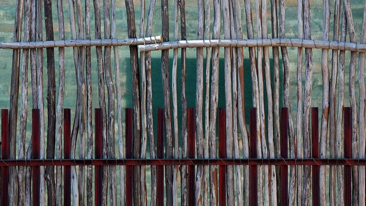 Fence, Kgalagadi, South Africa