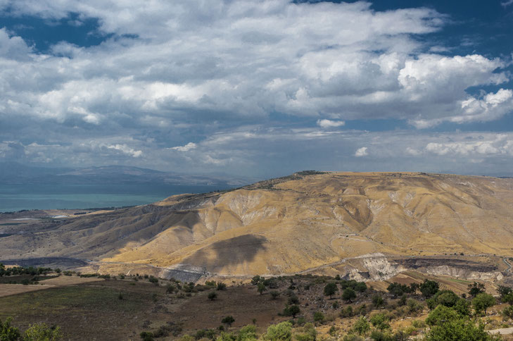 Das Hochplateu der annektierten Golanhöhen
