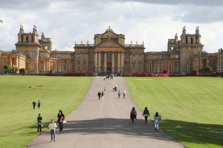 Blenheim Palace Ansicht vom Park