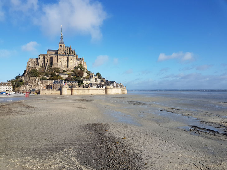 Ansicht des Mont St. Michel