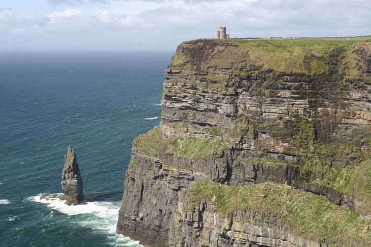 Die eindrucksvollen Klippen des Cliffs of Moher ©My own Travel