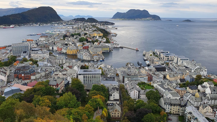 Ålesund vom Hausberg Askla ©My own Travel