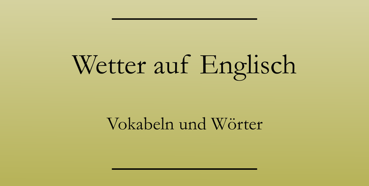 Smalltalk lernen Englisch. Englische Redewendungen zu Wetter und Hobbys. #englischlernen