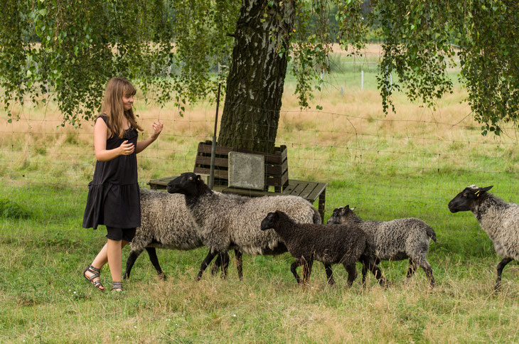 Zühlsdorf 2014. Glückliche Momente für Mensch und Tier (Wolf-Dieter Rühle)