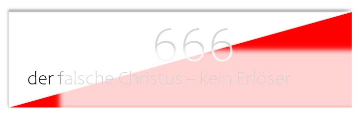 die Christusse sind falsche Erlöser