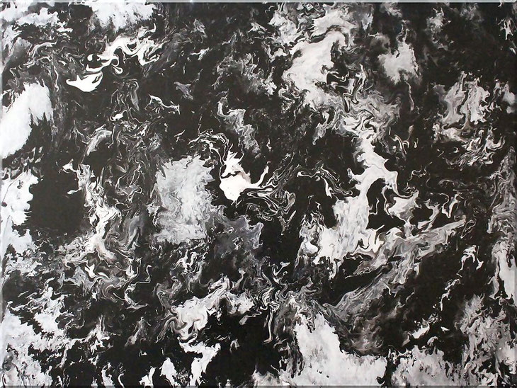 Acrylbild in Schwarz-Weiss - Acrylbilder kaufen