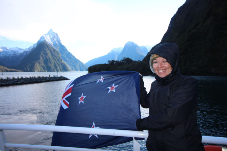 Weltreise Reiseblog Tipps und Tricks Neuseeland Südinsel Nordinsel Milford Sound Te Anau Queenstown Winter Eis Schnee Roadtrip Camper Jucy Britz Camping Maui