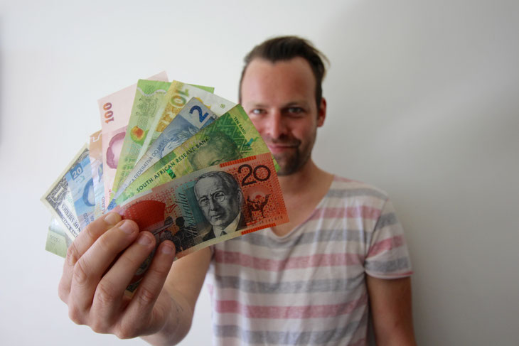 Kostenplanung für eine Weltreise Wieviel Geld brauche ich für eine Reise um die Welt Weltreisebudget Weltreisekosten
