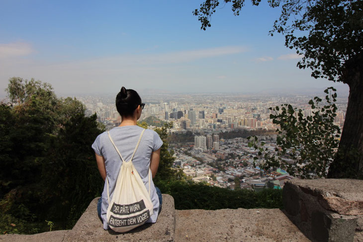 Weltreise Reisen Chile Südamerika Santiago de Chile Reiseblog Blog Reisetipps Cerro San Christopal