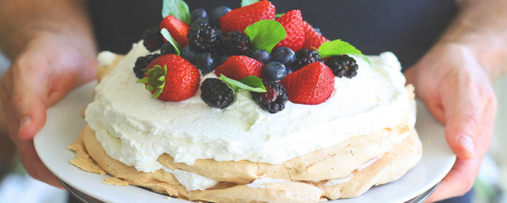 Pavlova norwegisches Rezept deutsche Übersetzung 17. Mai