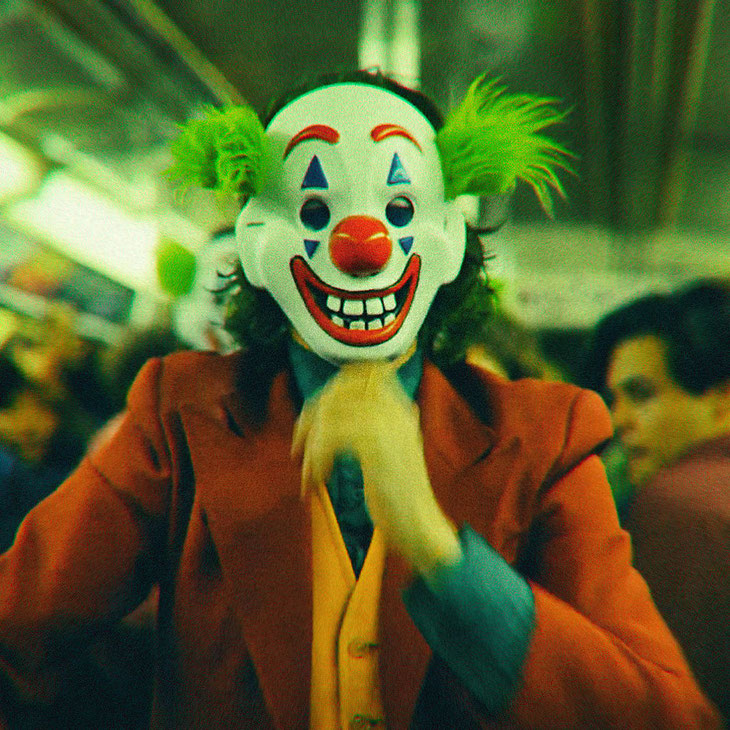 Nur ein Clown? (Screenshot aus einem meiner Lieblingsfilme "Joker", mit Joaquin Phoenix)