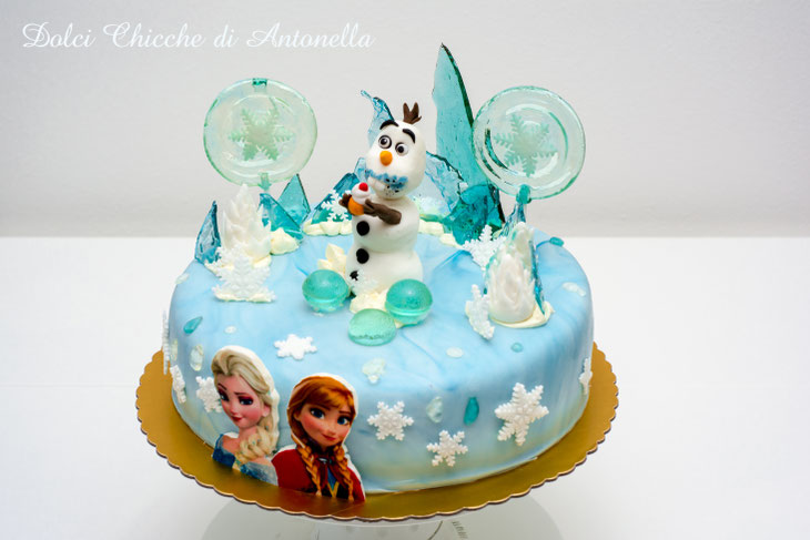 frozen- cake- torta- dolci decorati- cake design- la spezia- compleanni- party- eventi