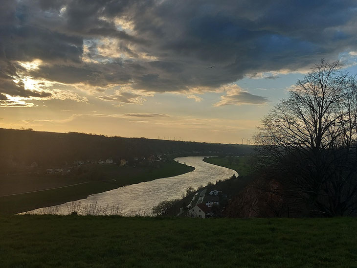 Die Elbe bei Zadel