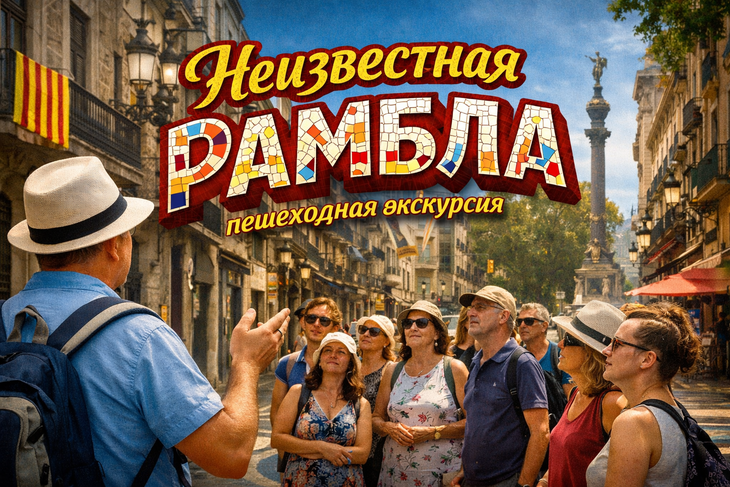 Экскурсия "неизвестная Рамбла" - пешеходный тур по самому знамениому бульвару Барселоны