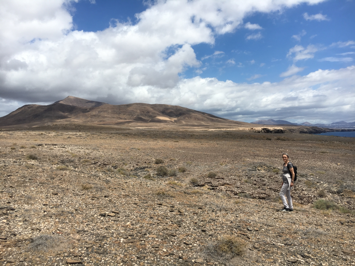 6.5.2017, Puenta del Papagayo mit Blick zu los Ajaches