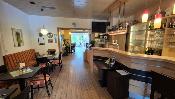 Thekenbereich Restaurant Gasthof Zum Löwen