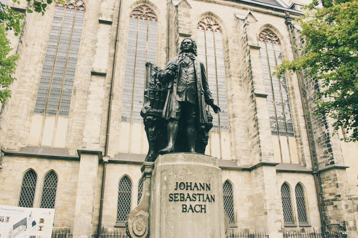 Leipzig Germany ofpenguinsandelephants of penguins and elephants Bach monument