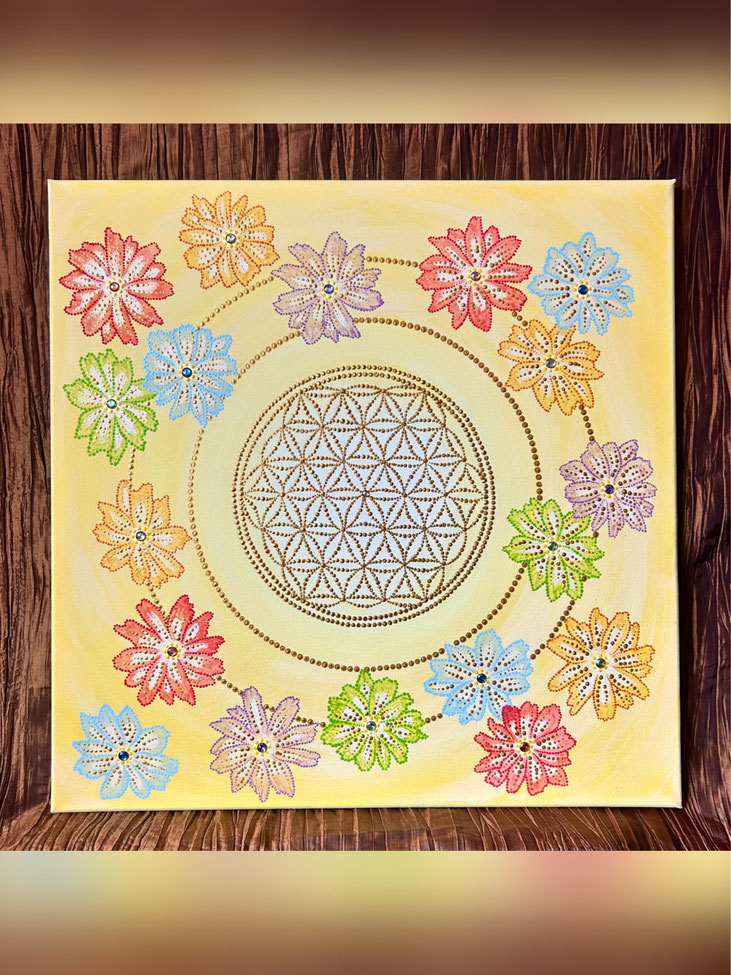 Bildgröße 50 x 50 cm