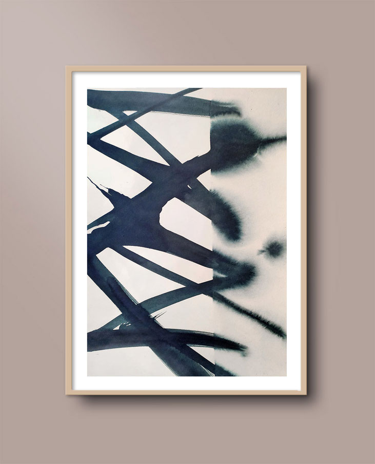 UNSHARP 1 |  Abstrakte Zeichnung - Florian Riemerschmid