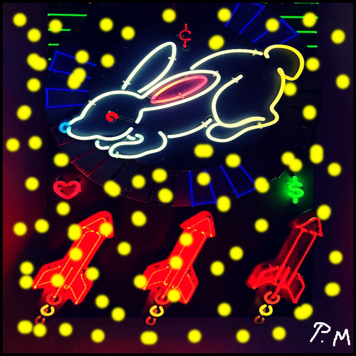 Pedro Meier YELLOW, Zyklus Gelbe Punkte, Kaninchen & Raketen, Pop Art, Postmodern Art Relativismus – Mixed Media, Artwork 2025 by Pedro Meier Multimedia Artist & Schriftsteller, Lyriker – Kunstnomade – Gesamtkunstwerk, Künstlerlexikon SIKART Zürich