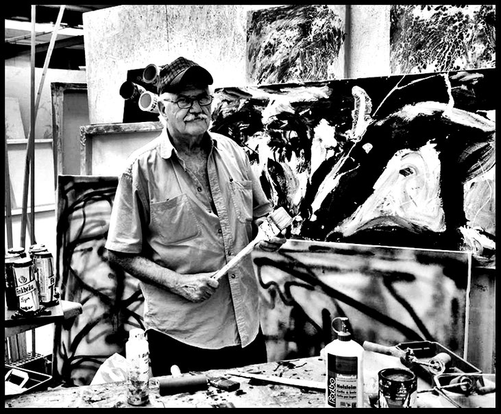 Pedro Meier im Atelier – Porträt – Work in Progress 2017 Artwork by Pedro Meier, Lyriker, Schriftsteller, Multimedia Artist, Conceptual Art, Spoken Word Performance, Niederbipp, Auf der Suche nach dem Gesamtkunstwerk, Künstlerlexikon SIKART Zürich Visarte