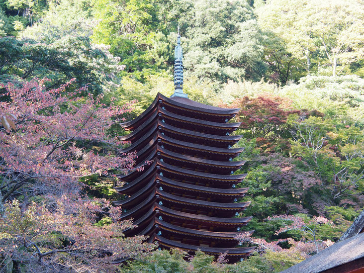 談山神社（たんざんじんじゃ）十三重塔