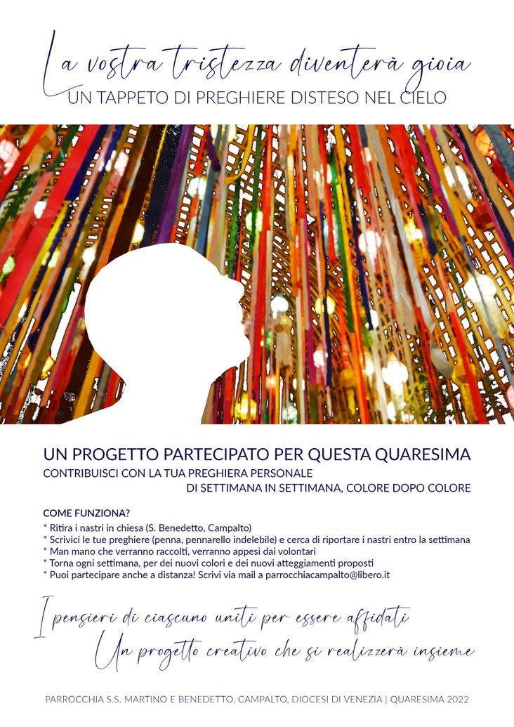 rpogetto partecipato nastri della preghiera - Campalto, Venezia | Daniele Conte
