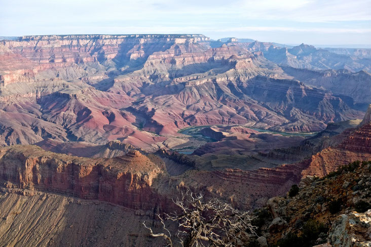 Sunrise Grand Canyon Viewpoints am Desert View Drive