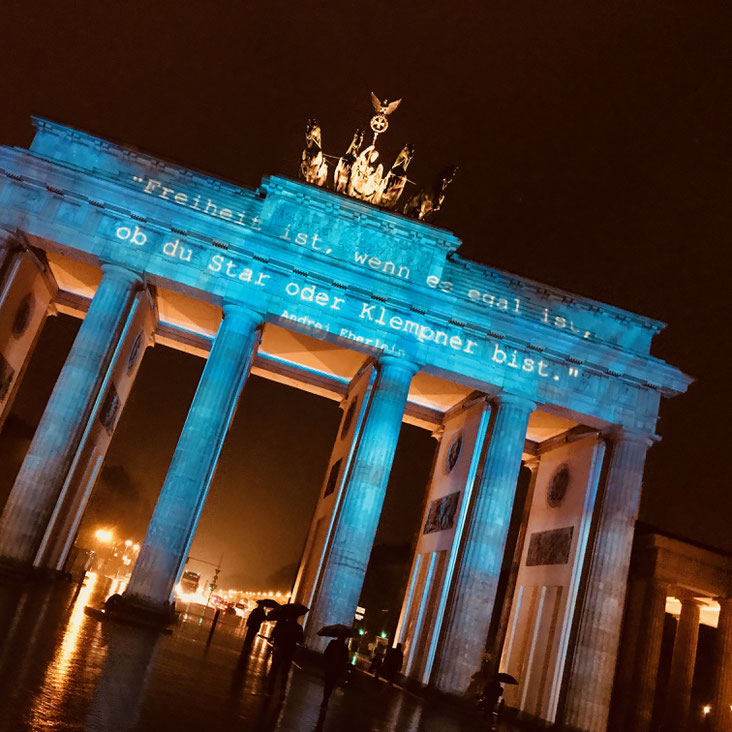 Brandenburger Tor Berlin, Festival of Lights Berlin, kamikatzedesign-berlin.de
