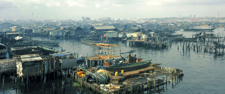 Makoko slum Lagos-Nigeria