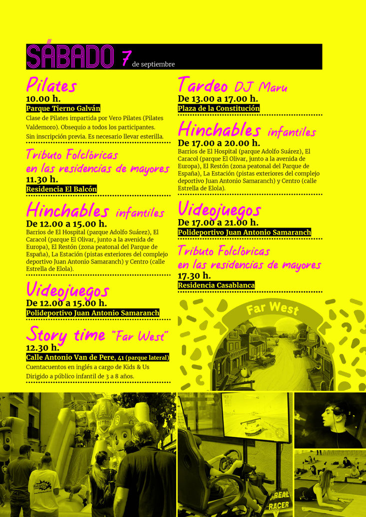 Programa de las Fiestas de Valdemoro