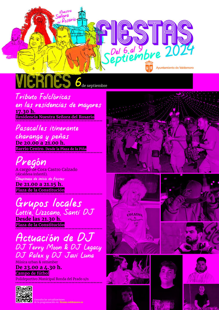 Programa de las Fiestas de Valdemoro
