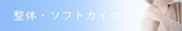 からだの不調を骨格､骨盤､筋肉の歪みから調整