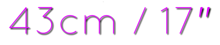 43cm - 17inch