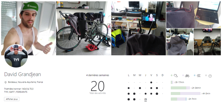 strava page profil athlète