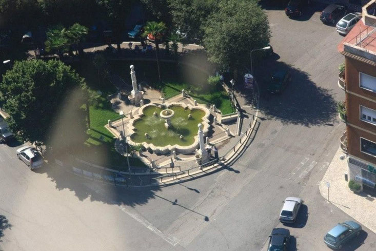 Frosinone. La fontana Livio De Carolis.