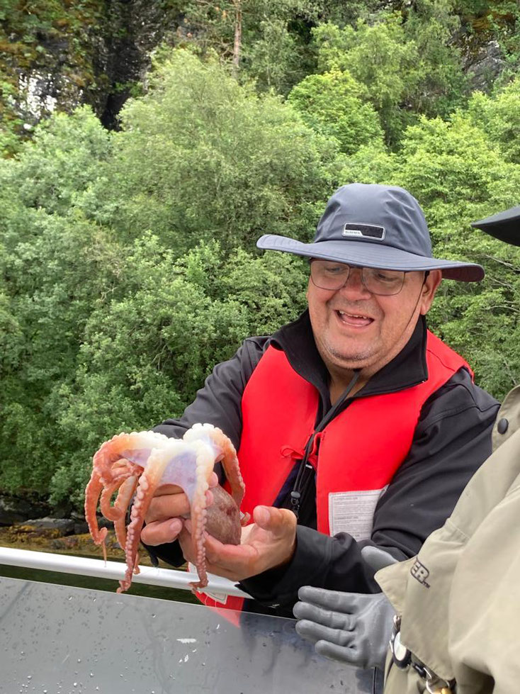 OctopusALAAARM! David, unser Spezialist für außergewöhliche Spezies.