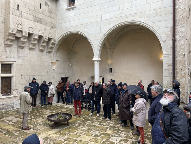 Visite guidée avec le propriétaire du château M. De Feydeau