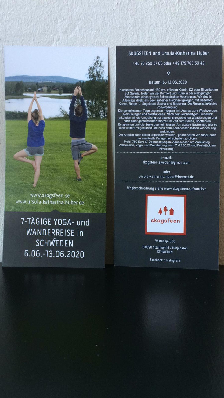 Yoga Wandern in Schweden - zur Mitternachtssonne 