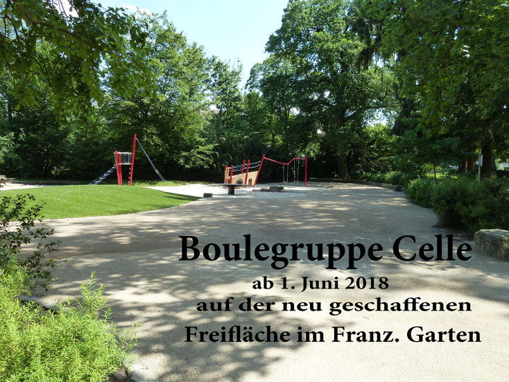 Boulegruppe Franzosischer Garten Celle Boule Celles Webseite