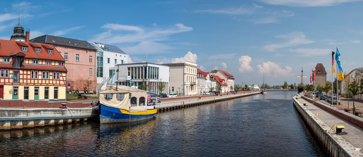 Ueckermünde, Stadthafen
