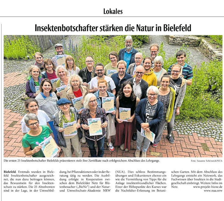 Artikel aus der NW vom 21./22. Juni 2025